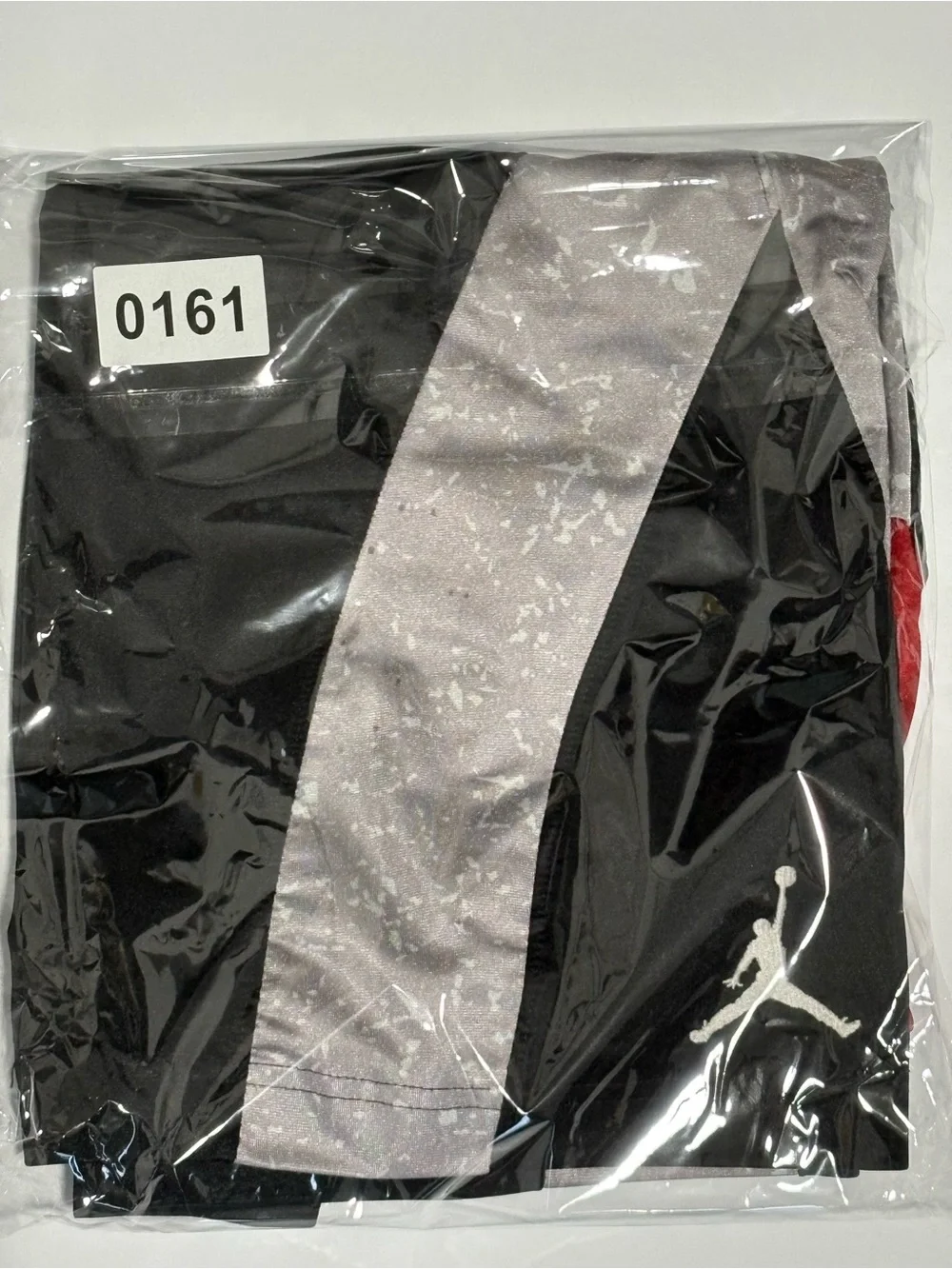 Jordan Men’s Black, Red & Gray Athletic Basketball Shorts